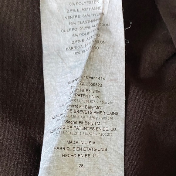 Hudson P collection maternity jeans - Picture 4 of 5